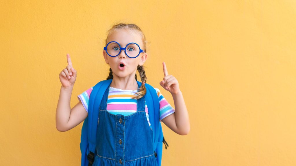Photo portrait d'une élève de primaire