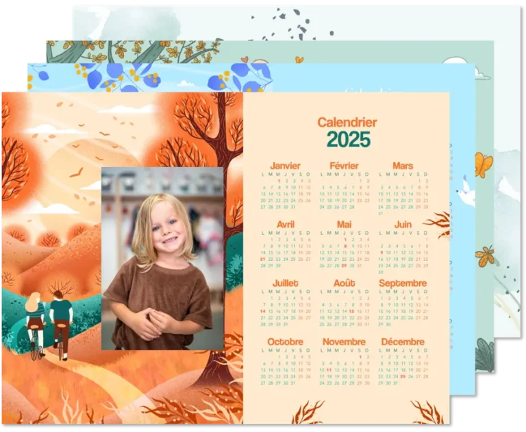 Calendrier photos scolaires